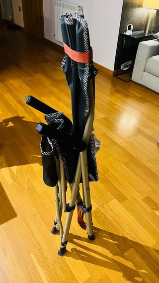 Silla plegable Quechua respaldo alto – muy cómoda