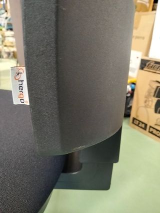 HERGO Silla de Oficina SIN BRAZOS, Respaldo Ajustable en Malla