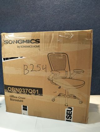 Silla Oficina Ergonómica Malla Azul SONGMICS OBN037Q01