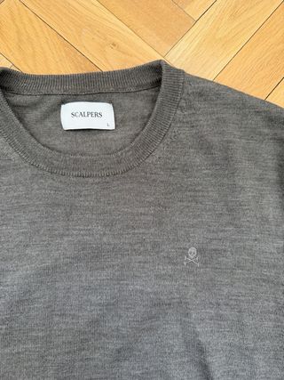Jersey Scalpers Gris Claro Talla L