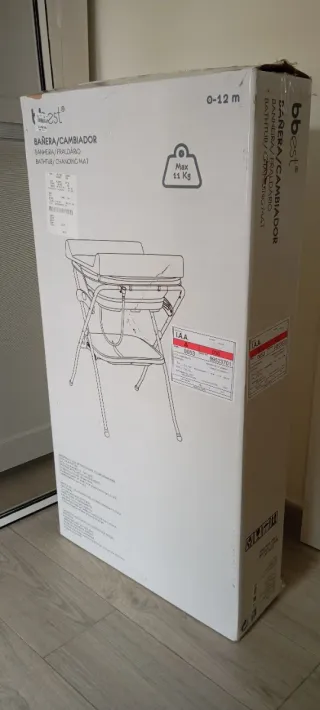 Bañera y cambiador bebé Bbest 0-12m