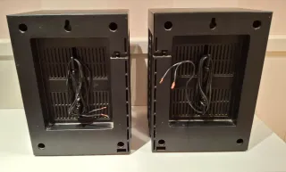 Altavoces Vintage Negro y