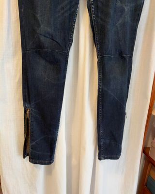 Jeans Zara Basic Denim Tiro Normal
