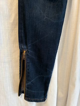 Jeans Zara Basic Denim Tiro Normal