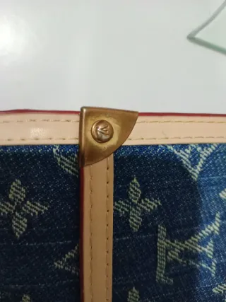 Cartera Louis Vuitton Vaquera Azul