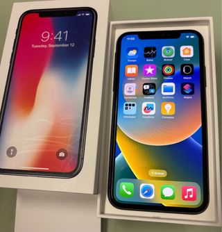 iPhone X 256GB Argento