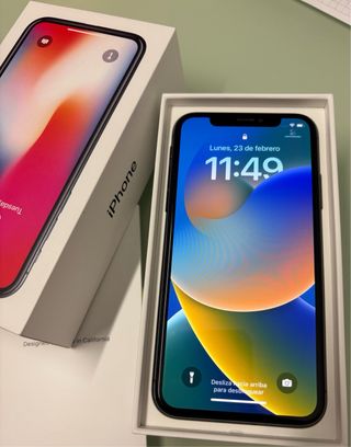 iPhone X 256GB Argento