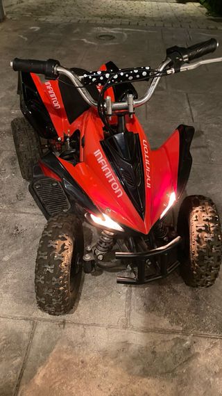 Quad Eléctrico Infantil Infiniton Rojo