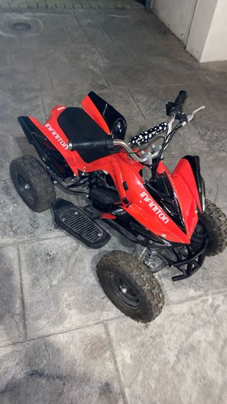 Quad Eléctrico Infantil Infiniton Rojo