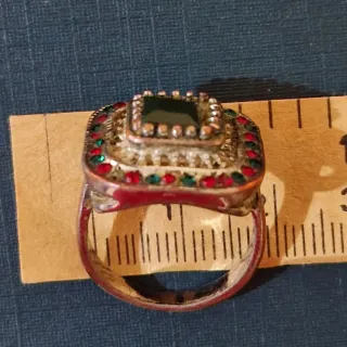 Anello antico con marcasite