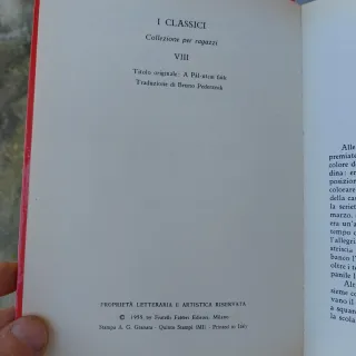 Libro " I ragazzi della via Pál " vintage 1955