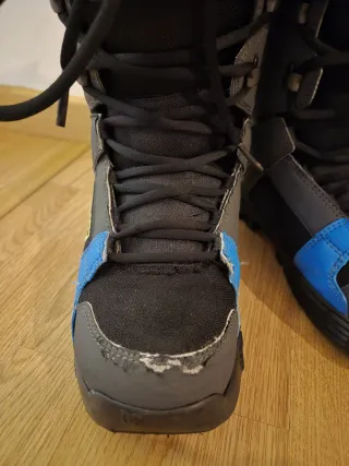 Botas Snowboard DC Shoes Negras/Azules/Grises