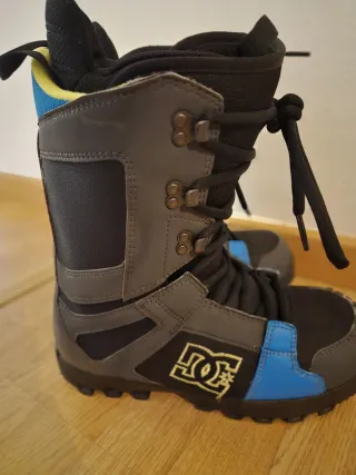 Botas Snowboard DC Shoes Negras/Azules/Grises