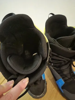 Botas Snowboard DC Shoes Negras/Azules/Grises