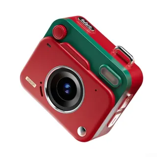 Cámara Digital Retro 1080p Roja (SD&Cargador)