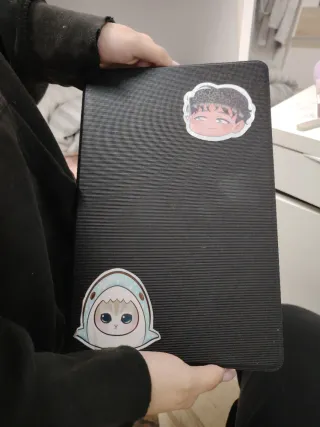 Samsung A9+ Tablet blanca con forro 128gb 8Ram