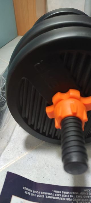 Set kit Manubri Pesi Bilanciere Kettlebell nuovi