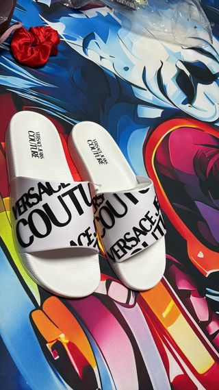 Chanclas Versace Jeans Couture Blancas