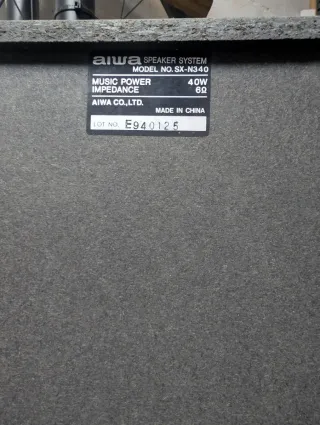 Altavoces Aiwa SX-N340