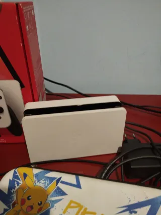 Nintendo Switch OLED Blanca + Funda