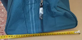 Bolsa de viaje Causeway azul/verde azulado