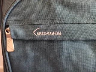 Bolsa de viaje Causeway azul/verde azulado