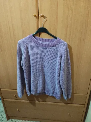 Jersey Invierno Mujer Talla Única Morado