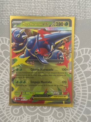 Carta Pokémon Mega-Heracross EX 004/039