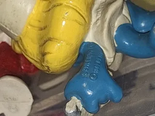 Lote 4 figuras de Pitufos