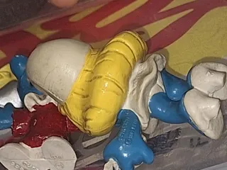 Lote 4 figuras de Pitufos