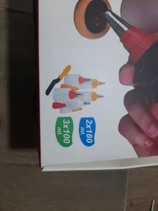 Juego 5 Botellas Decoración Pasteles Lacor