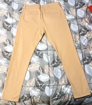 Pantalones Chino Terranova Hombre Beige ITA46 W31