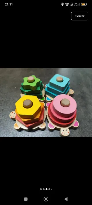 Juegos de madera educativos