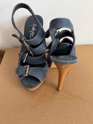 Zapatos de tacón Marypaz azules