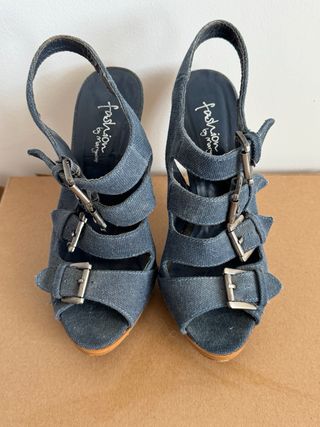 Zapatos de tacón Marypaz azules