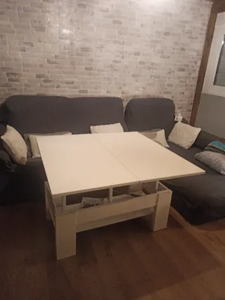 Mesa de café elevable