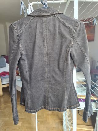 Chaqueta MNG Jeans Marrón