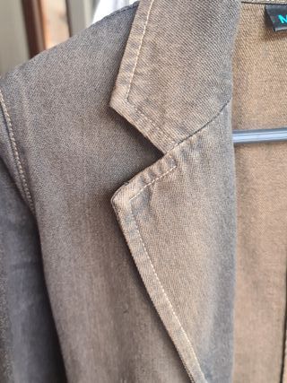 Chaqueta MNG Jeans Marrón