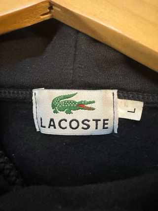 Chándal Lacoste Negro