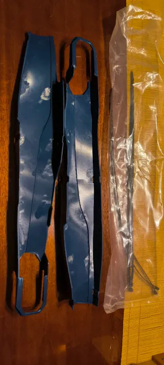 Protectores Basculante Moto Azul