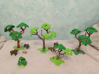 Playmobil Bosque con Jabalís y Ciervos