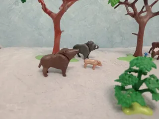 Playmobil Bosque con Jabalís y Ciervos