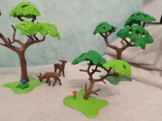 Playmobil Bosque con Jabalís y Ciervos