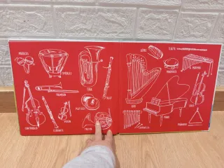 Libro infantil  La sinfonía de los animales