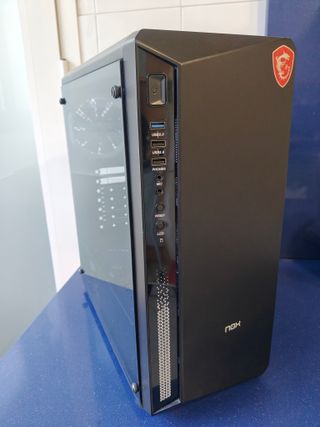 Caja NOX Infinity ATOM + Fuente Cooler Master 500W