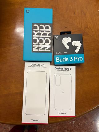 OnePlus Nord 5, Buds 3 Pro, Protector y Funda