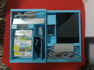 Nintendo Wii Negra + 3 Juegos