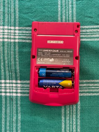Game Boy Color Roja Nintendo