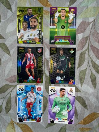 Lote 6 Cromos Adrenalyn XL Panini