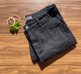 Vaquero pitillo negro mujer